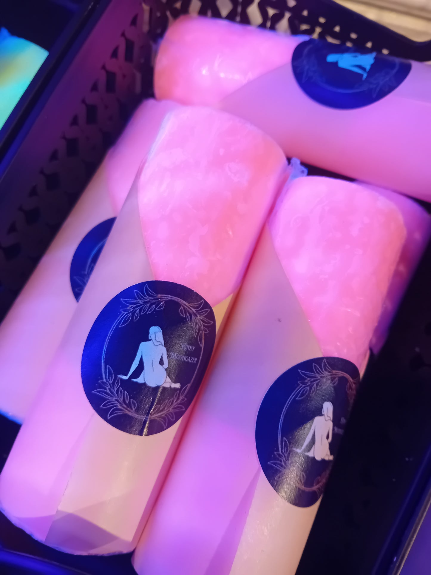 Pastel & Bright UV Pillar Candle