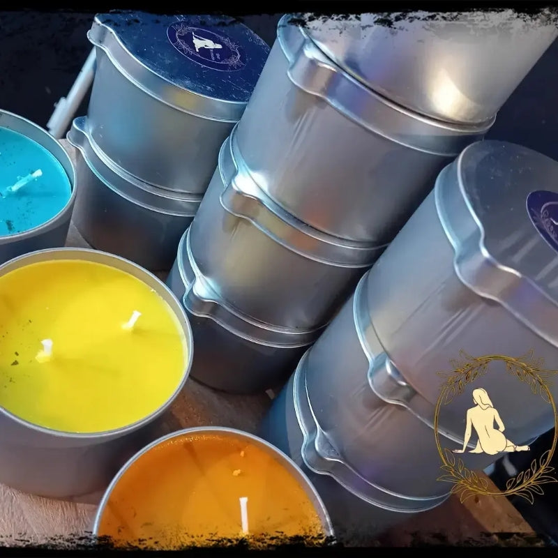 BDSM Wax Play Tinned Candle, Pouring Container 250ml