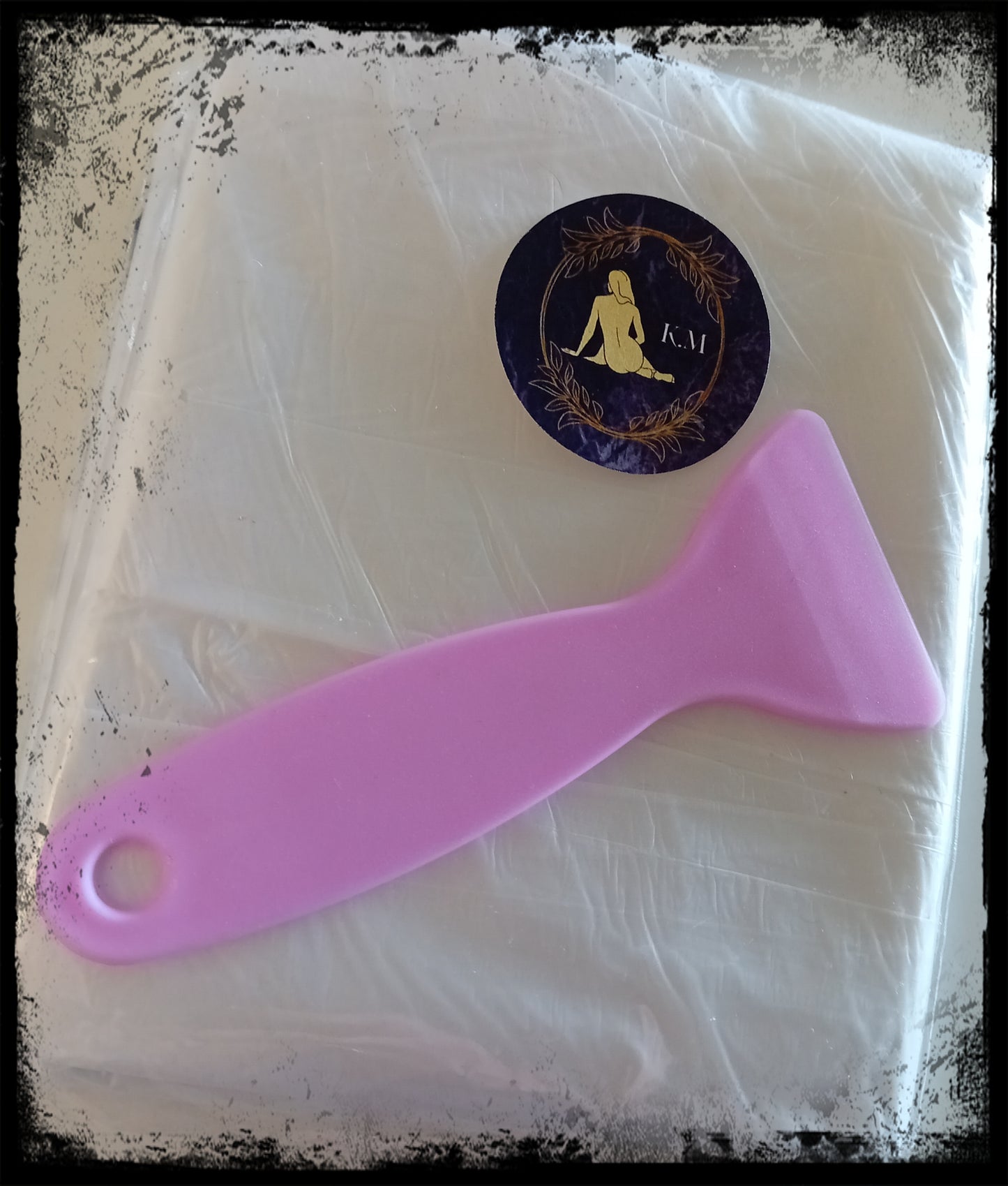 Wax Play Dust Mat and Scraper